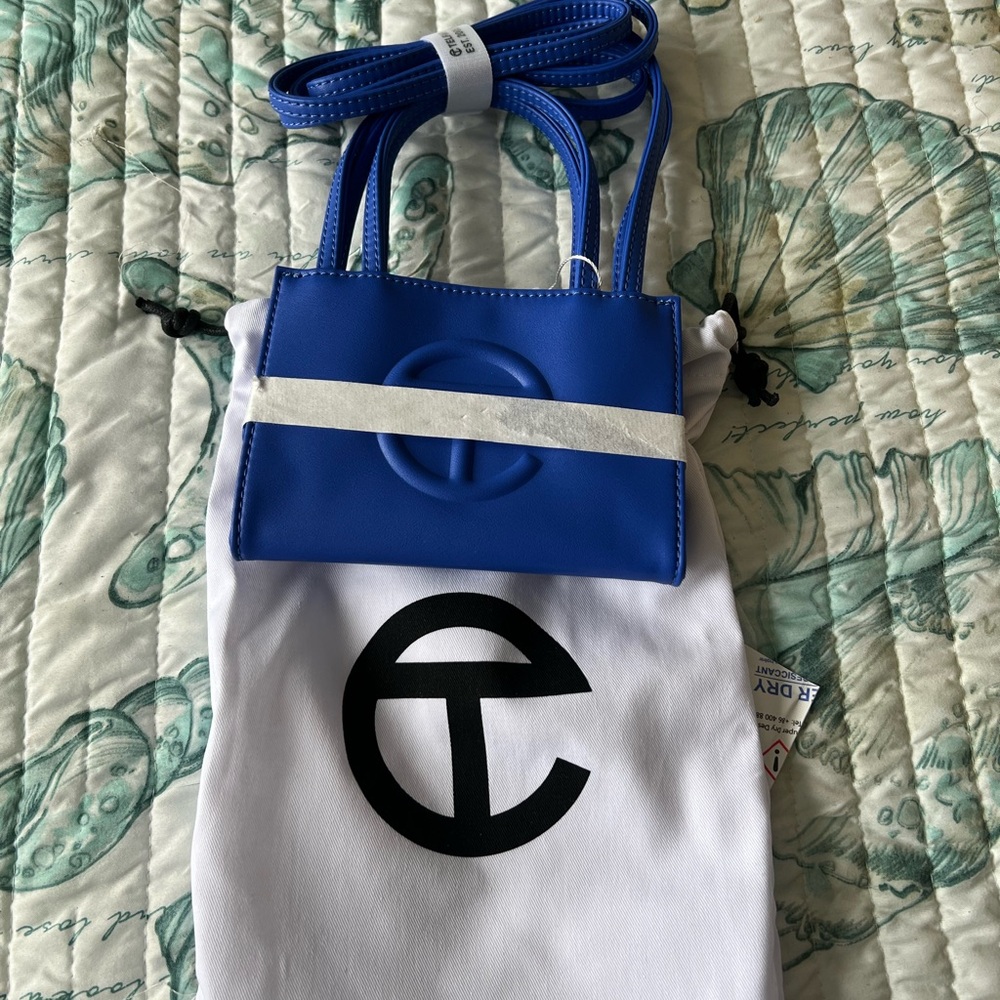 Telfar Shopping Bag Blue